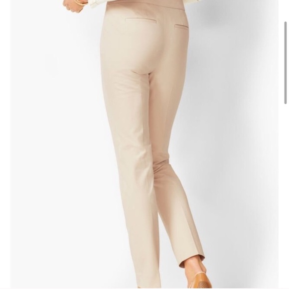 CHICO’S So Slimming Khaki Cropped Cuffed Pant, XL - Picture 2 of 8